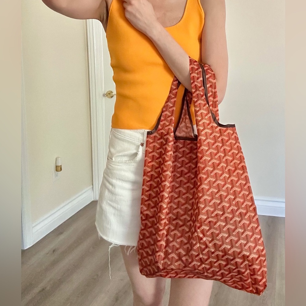 Medium Shoppers Pocket Bag, library bag, Market bag, sleepover bag, carry on bag